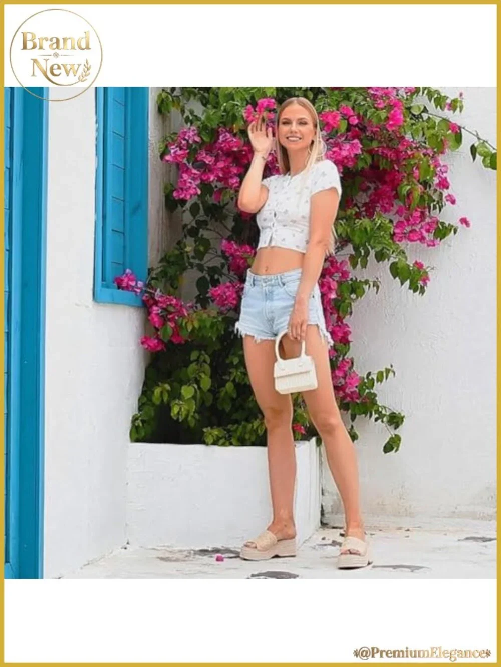 Platform Wedge Sandals Open Toe Faux Leather Summer Beach Shoes